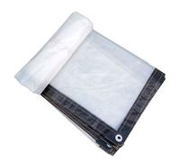 Bâche transparente armée Extérieur avec Oeillets, Bâche en Plastique PVC Bâche Imperméable Transpare ACCESSOIRES FABRICATION MAISON