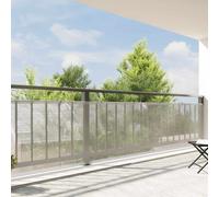 vidaXL Bâche transparente avec œillets 1 x 10 m polyéthylène résistante