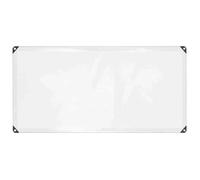 Bâche transparente avec œillets - vidaxl - 1x2 m - Polyéthylène - Transparent - Résistant à l'eau - Œillets en aluminium