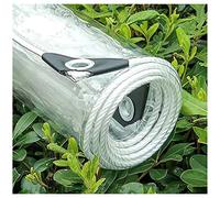 Bâche Transparente,bâche Imperméable 365g/m²,avec Oeillets,bâche Universelle pour Protection De Terrasses Extérieures,pergola,toiture,Couverture De Bâch Anti-UV/antigel,2.2x2m/1.2 * 6.6ft