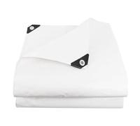 Bache Transparente Exterieur, Imperméable avec Sangles Renforcées Multi-usages en Toile Plastique Bâche pour Toit, Camping, Piscine Résistante Aux Déchirures(White,800x1000cm/26.2x32.8FT)