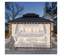 Bâche transparente imperméable en polyéthylène isolant, rideaux avec œillets, couverture en plastique transparent pour clôtures de patio, poulailler, jardinage, taille : 1,5 m