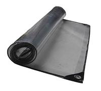 Bâche transparente robuste avec œillets en PVC de 20 mm, housse imperméable, résistante aux déchirures et aux UV, pour voiture, bateau, camping - Bois de chauffage - 2 x 2 m