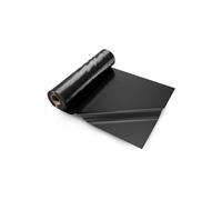 VEVOR Bâche en plastique très résistante, 0,15 mm épaisseur, rouleau de bâche en polyéthylène épais, 7,31 x 30,48 m, bâche protection peinture, pour pare-vapeur de vide sanitaire, multi-usages, noir