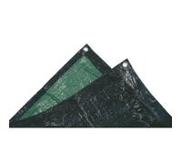 TEC Hit 882508 - Bâche Ultra Lourde de Protection - 240g/m² - 5 x 8 mètres - Vert/Noir