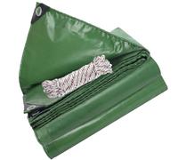 Bâche Universelle 1.4 x 7.3 m Bache Exterieur Impermeable 400 G M², Épaisse et Durable, Taille Personnalisable Muiti-Usage pour Bois, Voitures, Piscines, Vert