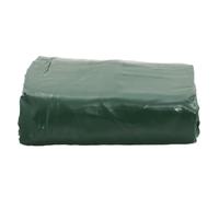 Bâche verte 1,5 x 2,5 m en toile avec revêtement en PVC 650 g/m² indéchirable imperméable résistante aux UV avec œillets renfort des bords pour jardin, camping, voiture, bateau, protection extérieure