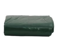 Bâche verte 1 x 2,5 m 650 g/m² en toile avec revêtement en PVC, imperméable, indéchirable avec œillets, résistante aux UV et à la moisissure, polyvalente comme bâche de protection pour jardin, camping
