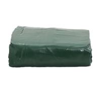 Bâche verte 3 x 6 m 650 g/m² en toile avec revêtement en PVC indéchirable imperméable résistante aux UV pour meubles de jardin, voiture, bateau, remorque, camping, extérieur