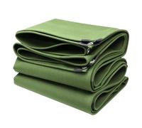 Bâche verte imperméable de 1 x 1,5 m à 5 x 7 m - Bâche robuste pour piscine, toit, terrasse, bateau, auvent extérieur - Toile imperméable