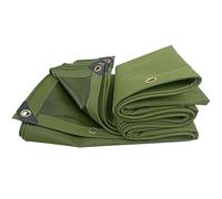 Bâche Verte Robuste et Imperméable en Toile avec Œillets Renforcés, Baches pour Exterieur pour Abri de Caravane ou Tente Extérieure(2x4 m/6.6x13.1 ft)