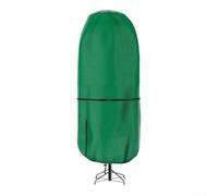 Bâche verticale pour sapin de Noël avec sangles de fermeture à clic et coutures renforcées pour une protection fiable hors saison (vert clair, 1,5 m)