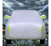 Bâche Voiture Anti-grêle Étanche pour i10(2012-22) Bâche Voiture SUV Extérieur Renforcée - Imperméable Anti-Gel Anti-UV Rayures Protection 4 Saisons