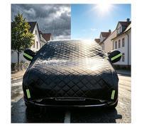 Bâche Voiture Anti-Grêle pour Chevrolet Spark M400 2015-2022, | Demi Housse Voiture Antigrêle, Protection 4 Couches Matelassé, Couverture Pare-brise Gel, Doublure Douce, Sac c74a