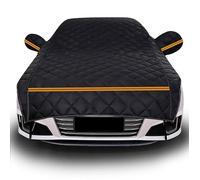 Bache Voiture Anti Grele pour Citroen C2,Anti-Poussière Anti-poussière et Aux,Protection Tout Temps,Demi-Housse De Voiture Imperméable