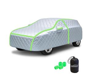 Bâche Voiture Anti-grêle pour Citroen Nemo 2008-2017, Tissu Oxford Fermeture éclair latérale Protection complète Contre Les dommages la grêle, la Neige Rayons du Soleil
