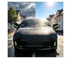 Bâche Voiture Anti-Grêle pour Kia Stinger 2017-2020, | Demi Housse Voiture Antigrêle, Protection 4 Couches Matelassé, Couverture Pare-brise Gel, Doublure Douce, Sac c468a