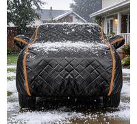 Bâche Voiture Anti Grêle pour Lancia Beta Spider 1974-1984 | |Housse Protection Auto en Coton épais Exterieur Résistant à la Pluie et à la Neige Coupe-Vent, Fermetures éclair latérales