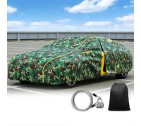 Bache Voiture Complète pour Dodge Challenger LC 2008-2021 丨Housse Couverture Voiture avec Sac de Rangement Résistant À La Poussière,Pluie,Rayures Et Neige,Tous Temps