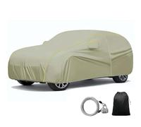 Bache Voiture Complète pour Fiat Scudo Combi LG (2012-2016) Housse de Voiture complète丨Antisalissure résistant aux Rayures Anti-âge Anti-Ultraviolet(Khaki)