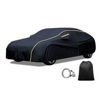 Bache Voiture Complète pour Toyota Mr 2 (_W1_) 1984-1989 Coupe avec Sac de rangement丨Housse de Protection Voiture résistante au Soleil à la Pluie aux UV à la poussière Protection Tous Temps(Black)