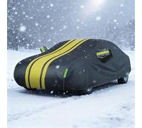 Bâche Voiture Étanche Extérieur pour Rolls-Royce Silver Spirit Housse de Protection Voiture Couverture Imperméable avec Ouverte Latérale Oxford Coton Respirant Anti UV Neige Jaune