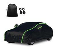 Bâche Voiture Étanche pour BMW 5 Series i5 M60 xDrive Housse de Protection Auto Exterieur Bache pour Voiture Anti-Vent Anti-Poussière Anti-Soleil Impermeable avec Sac de Rangement-Noir