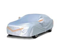 Bâche Voiture Étanche pour Citroen C3 Aircross C3 Picasso C3 Pluriel,Anti-UV Respirante Rayures Protection Durable avec Bandes Réflé Voiture Extérieur Bâche(Color:B,Size:C3 Aircross)