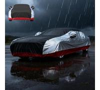 Bâche Voiture Étanche pour Dodge Ram 1500 (2002-2024) Bâche Voiture Imperméable Résistant à la Neige, à la Pluie, avec Corde Coupe - Vent pour Toutes Les Saisons