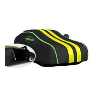 Bâche Voiture Étanche, pour Ford Mustang 2005-2023, Housse Voiture Exterieur Anti GrêLe, Bache Voiture Personnalisée, Respirante Bache Voiture Complète, avec Fermeture Éclair (Color : B1)