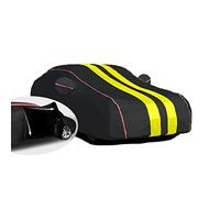 Bâche Voiture Étanche, pour Ford Mustang Mustang GT, Housse Voiture Exterieur Anti GrêLe, Bache Voiture Personnalisée, Respirante Bache Voiture Complète, avec Fermeture Éclair (Color : A2, Size : SI