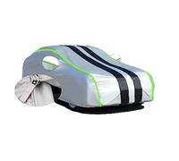 Bâche Voiture Étanche, pour Ford Mustang Mustang GT, Housse Voiture Exterieur Anti GrêLe, Bache Voiture Personnalisée, Respirante Bache Voiture Complète, avec Fermeture Éclair (Color : B1, Size : SI