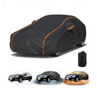 Bâche Voiture Étanche Respirante pour Peugeot 308 I Hatchback 2007-2013 (4276x1815x1498mm),Housse Voiture Exterieur, Utilisation par Tous Les Temps (Noir)