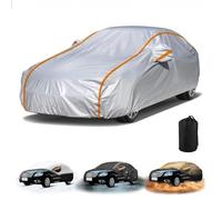 Bâche Voiture Étanche Respirante pour Peugeot 308 I Hatchback 2007-2013 (4276x1815x1498mm),Housse Voiture Exterieur, Utilisation par Tous Les Temps (Argenté)