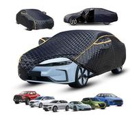 Bâche Voiture Extérieur Anti Grêle pour Citroen Jumpy III M 2016, Housse de Protection Anti-grêle Épaissie, Aux UV et Aux Rayures, Protection Extérieur Contre Pluie Soleil Poussière,la Pluie-u231