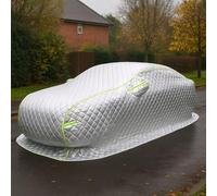 Bâche Voiture Extérieur Anti Grêle pour Ford Mustang Boss 302 1994-2022,Coque Intégrale pour Protection Contre Le Soleil,Couverture Pare-Brise Voiture Épaissie Et avec Fermeture éclair