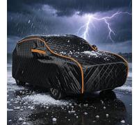 Bâche Voiture Extérieur Anti Grêle pour Lada 4x4 Large Urban Offroader 2016-2019 |Housses pour Auto en Coton Épais Imperméable Respirant Doublure Douce Anti Rayure avec Fermetures éclair latérales