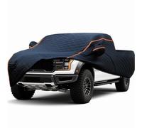Bâche Voiture Extérieur Anti Grêle pour Rivian R1T 4-Door Pick-up 2021-2025 Housse de Voiture complète丨Anti-UV Respirante avec Sac de Rangement & Poche Miroir