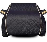 Bâche Voiture Extérieur Anti Grêle pour Triumph TR6 1968~1976 | 3911 x1562 x1270 mm | Housse De Protection Exterieur Anti-Rayures Anti-grêle Imperméable Respirante Tous Temps Coton Épais(Black)