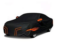 Bache Voiture Exterieur imperméable Compatible avec Citroen XM 1989-2000,résistante Neige,Pluie et au Vent,Protection extérieure Toute l'année (Black Orange)