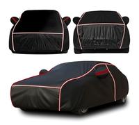 Bache Voiture Exterieur pour Alfa 6C 2500 Super Sport 1938-1952,Coque Intégrale pour Protection Contre Le Soleil, La Pluie Et La Poussière avec Fermeture éclair Et Cordon De Serrage Coupe-Vent