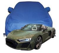 Bache Voiture Exterieur pour Audi R8 Spyder V10 Performance Quattro (620hp), Housse de Protection Voiture Exterieur Étanche Vent Bâche Protection Tout Temps,Blue