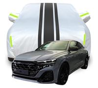 Bache Voiture Extérieur pour Audi RSQ8 Ultra Luxury Sport SUV, Protection Solaire Housse de Voiture Extérieur Imperméable À l'eau,Contre Soleil Poussière,Rayures,B
