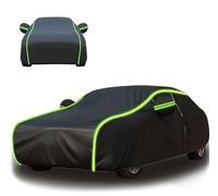 Bâche Voiture Extérieur pour -Benz CLA180 Housse Protection Imperméable Toile Oxford Anti-UV, Anti-Plui avec Fermeture Éclair et Bandes Réfléchissantes