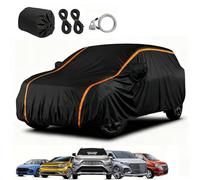 Bache Voiture Exterieur pour Dacia Duster 2017-2025 2024 Housse Protection Voiture Custom ImperméAble All Weather Anti-UV Sun Snow Dust, Spécialement pour Les SUV Noir-C