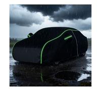 Bache Voiture Exterieur pour Fia-t 500 Abarth,avec Sac de Rangement, Quatre Saisons, Nouveau Matériau Respirant, Longues Bandes Réfléchissantes, Résistant à La Pluie