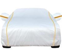 Bâche Voiture extérieur pour Ford Crown Victoria(1991-2010) Housse de Protection Auto étanche Housse de Garage Complète Argent-Coupe-Vent Contre Pluie Soleil Poussière avec Fermeture éclair latérale