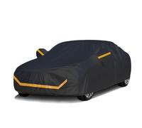 Bâche Voiture Exterieur pour Ford Focus RS Mk2 Bâche Voiture Étanche Respirante,Housse de Protection Oxford Couverture Imperméable Auto,Ouverte Latérale pour Cabine