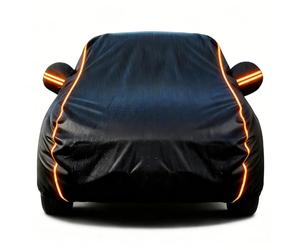 Bache Voiture Exterieur pour Ford Puma Gen-E 2024-2025,4186 * 1805 * 1535mm,Housse De Protection Imperméable Respirante À l'eau,Anti-UV,avec Zip S26321
