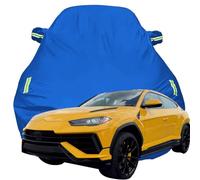 Bache Voiture Exterieur pour Lamborghini Urus S, Housse de Protection Voiture Exterieur Étanche Vent Bâche Protection Tout Temps,Blue-Plus-Cotton